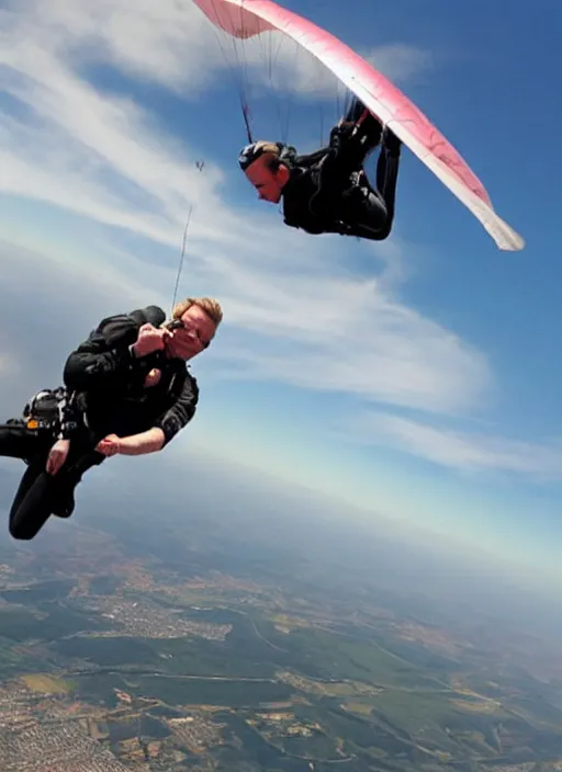 Image similar to ewan mcgregor skydiving