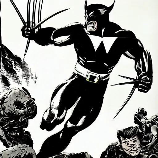 Image similar to Wolverine by Jack Kirby