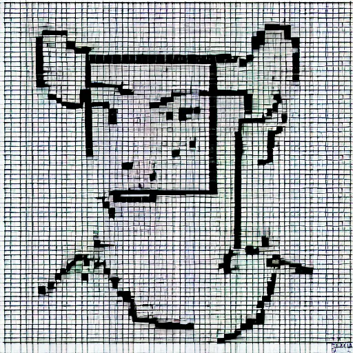 Image similar to ASCII art
