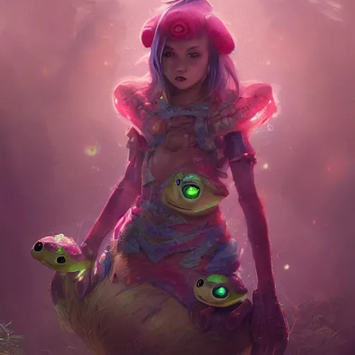 Image similar to cute turtle princess, huggy wuggy from poppy playtime video game, fullbody, ultra high detailed, glowing lights, oil painting, greg rutkowski, charlie bowater, beeple, unreal 5, daz, hyperrealistic, octane render, rpg portrait, dynamic lighting, fantasy art, beautiful face