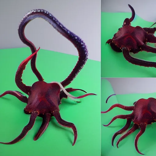 Image similar to squid spider chimera