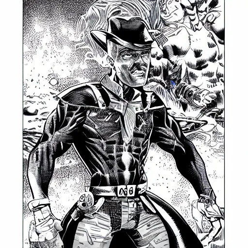 Image similar to a character by Arthur Adams