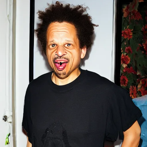 Image similar to eric andre making a goofy face