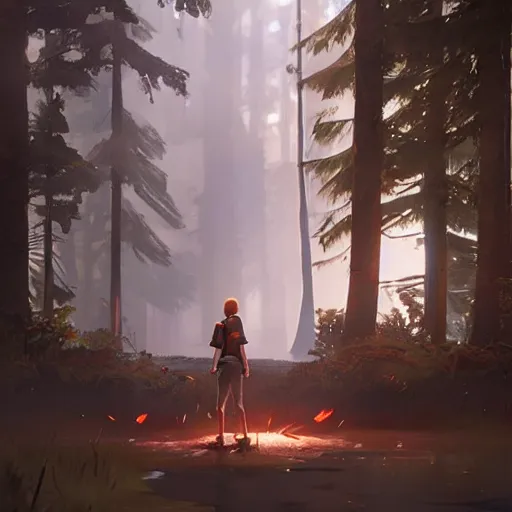 Image similar to venong cibor, style game square enix life is strange remake, trending on artstation, painted by greg rutkowski, render with game the last of us parte ii details