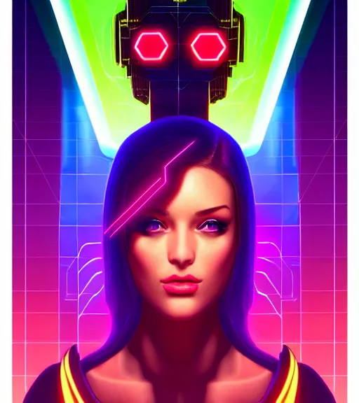 Prompt: symmetry!! latin princess of technology, solid cube of light, hard edges, product render retro - futuristic poster scifi, lasers and neon circuits, beautiful woman latin princess, intricate, elegant, highly detailed, digital painting, artstation, concept art, smooth, sharp focus, illustration, dreamlike, art by artgerm