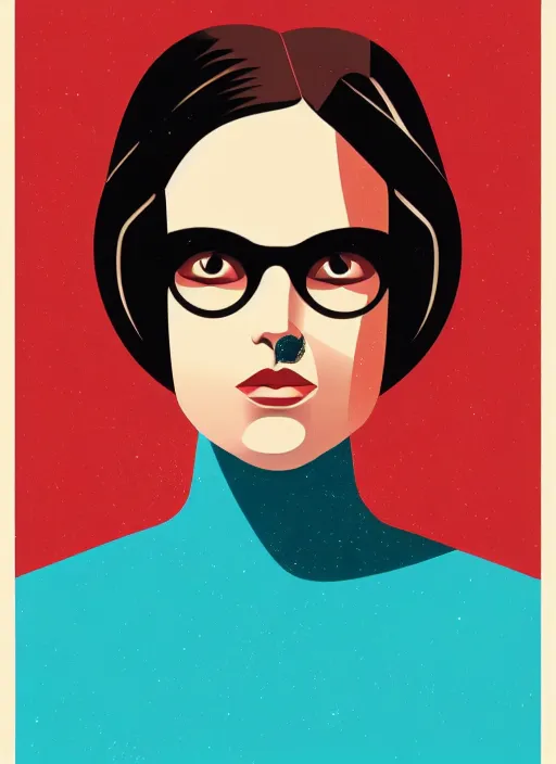 Image similar to female portrait by petros afshar tom whalen