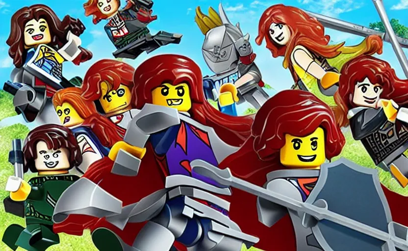 Image similar to Lego Shield Hero