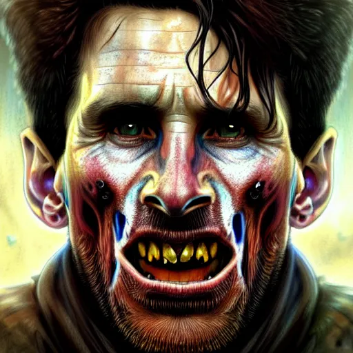 Image similar to Lionel Messi as a zombie, closeup, D&D style, fantasy, intricate, elegant, highly detailed, digital painting, artstation, concept art, matte, sharp focus, illustration, art by Artgerm and Greg Rutkowski and Alphonse Mucha