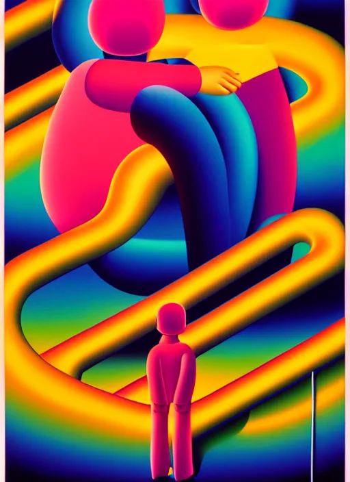 Image similar to nighttime vibes by shusei nagaoka, kaws, david rudnick, airbrush on canvas, pastell colours, cell shaded!!!, 8 k