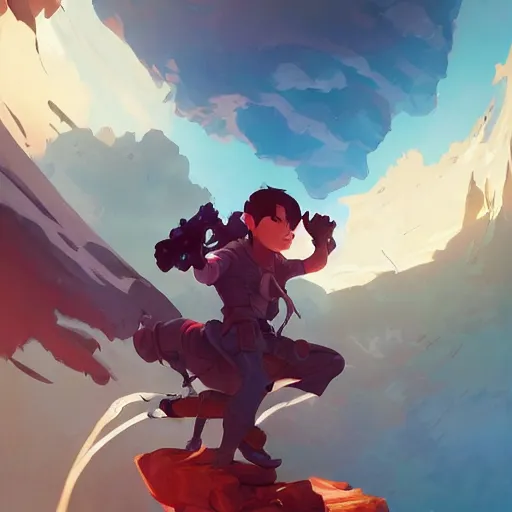 Image similar to hero world sony playstation 3, behance hd by jesper ejsing, by rhads, makoto shinkai and lois van baarle, ilya kuvshinov, rossdraws global illumination