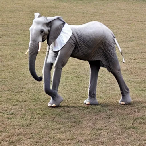 Image similar to elephant borzoi hybrid