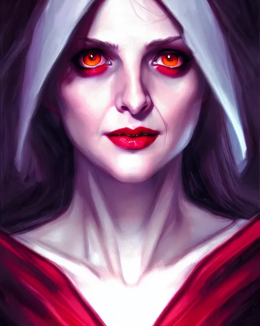Prompt: Scarlet witch Sarah Michelle Gellar, evil smile, spells magic, realistic character concept, full body, scary pose, comic book, illustration, slender symmetrical face and body, cinematic lighting, high resolution, Charlie Bowater, Norman Rockwell, symmetrical eyes, single face, insanely detailed and intricate, beautiful