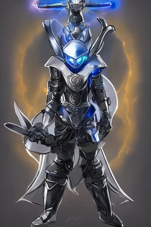 Image similar to helmet armor guardian destiny in witch queen illumination ray tracing hdr fanart arstation by sung choi robot ninja mask and eric pfeiffer and gabriel garza and casper konefal