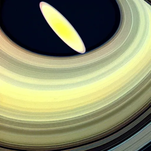 Image similar to saturn view from space, beeple style 3 d render, 8 k, hires