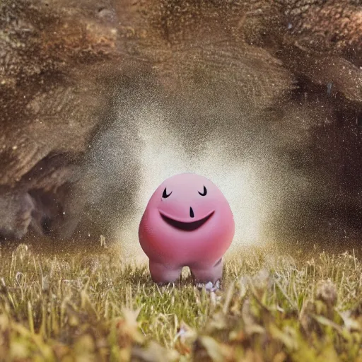 Prompt: national geographic professional photo of chansey, award winning