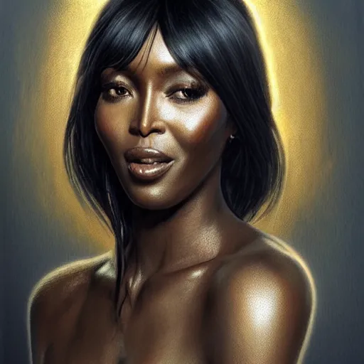 Image similar to full figure ultra realistic illustration, naomi campbell wearing an n 9 5 face mask, intricate, elegant, highly detailed, digital painting, artstation, concept art, smooth, sharp focus, illustration, art by artgerm and greg rutkowski and alphonse mucha