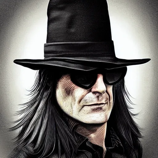 Prompt: super hero udo lindenberg, digital art, high detailed