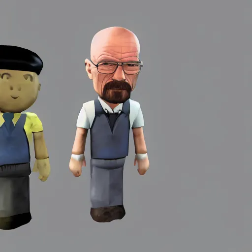 Prompt: walter white in garry's mod gm_construct