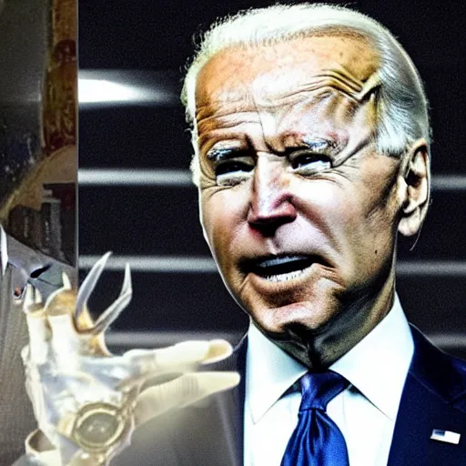 Image similar to joe biden as wolverine superhero, detailed, intricate, claws!!!