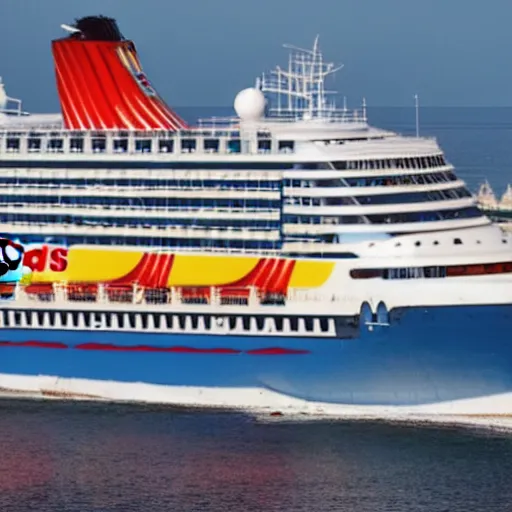 Image similar to mcdonalds cruise ship