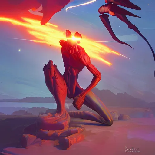 Image similar to hero world alien 1 9 7 9, behance hd by jesper ejsing, by rhads, makoto shinkai and lois van baarle, ilya kuvshinov, rossdraws global illumination