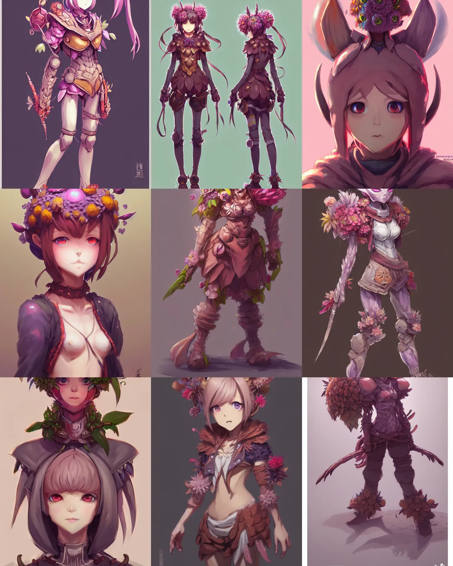 Prompt: Character concept art of an anime Floran || cute-fine-face, pretty face, realistic shaded Perfect face, fine details by Stanley Artgerm Lau, WLOP, Rossdraws, James Jean, Andrei Riabovitchev, Marc Simonetti, and Sakimichan, tranding on artstation
