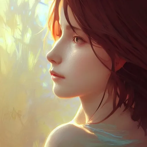 Image similar to beautiful natural max caulfield, intricate, elegant, highly detailed, digital painting, artstation, concept art, smooth, sharp focus, illustration, art by artgerm and greg rutkowski and alphonse mucha and loish and wlop