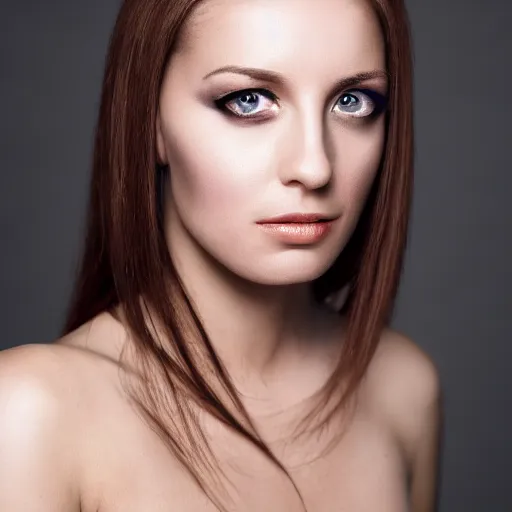 Image similar to Dominique Mcelligott, seductive gaze, 8k, professional photography, cinematic studio shot