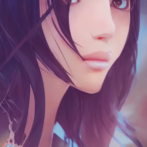 Image similar to anime portrait of kristin kreuk by Stanley Artgerm Lau, WLOP, Rossdraws, James Jean, Andrei Riabovitchev, Marc Simonetti, and Sakimichan, trending on artstation