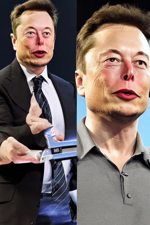 Image similar to elon muskstick