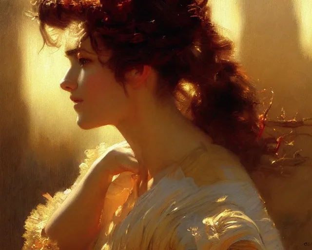 Image similar to the art of painting. highly detailed painting by gaston bussiere, craig mullins, j. c. leyendecker 8 k