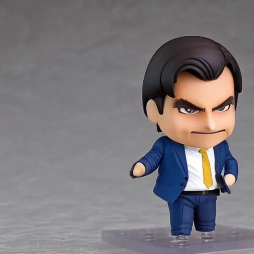 Image similar to nendoroid of jair bolsonaro