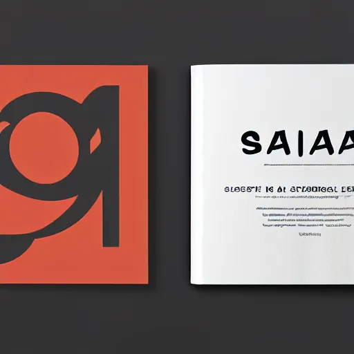 Image similar to Sahara comics logo for a publishing Company, minimalist, desert