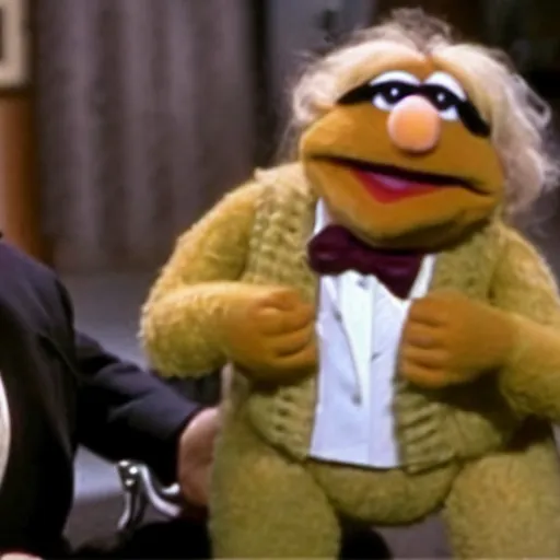 Image similar to danny devito as a muppet, movie still