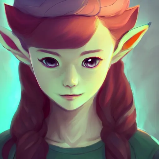 Image similar to a portrait of a cinematic still of the happy zelda, art by lois van baarle and loish and ross tran and rossdraws and sam yang and samdoesarts and artgerm and saruei and takaya imamura, digital art, highly detailed, intricate, sharp focus, trending on artstation hq, deviantart, unreal engine 5, 4 k uhd image