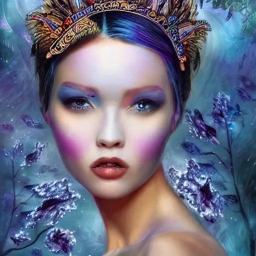 Prompt: fantasy art beauty is only skin deep