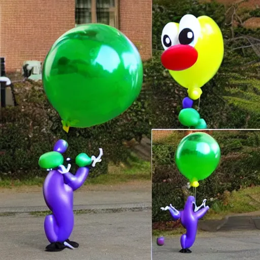 Image similar to frog balloon animal