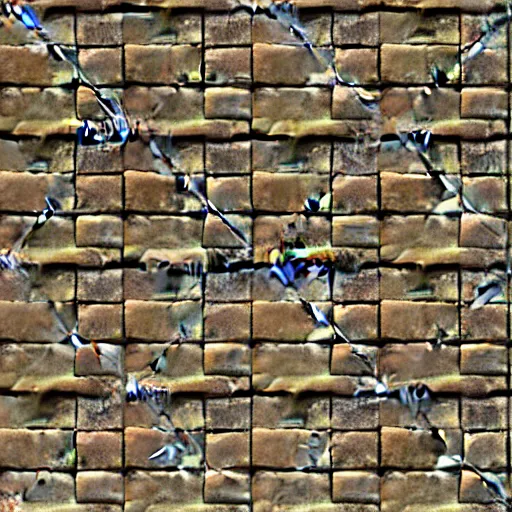 Image similar to seamless stone wall texture, bricks, pbr, material, texture