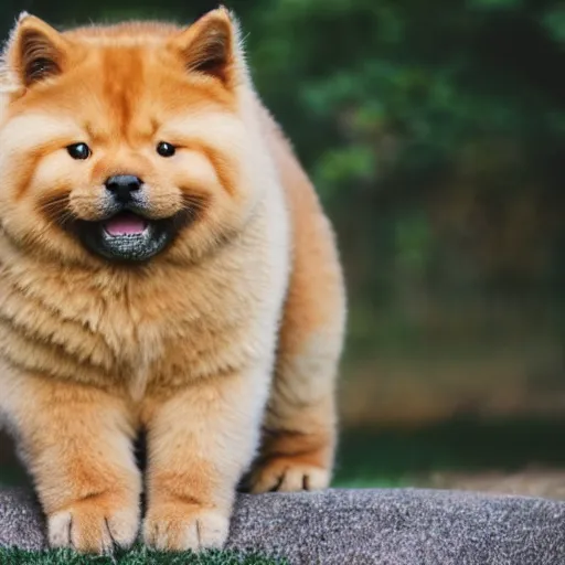 Image similar to photo of a chow-housecat