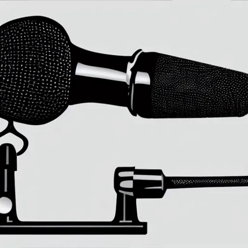 Image similar to microphone concept art