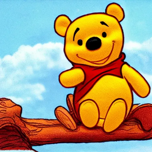 Image similar to winnie pooh in voyager