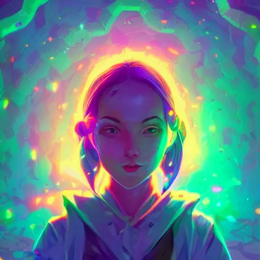 Image similar to skill magic deepdream radiating a glowing aura stuff loot legends stylized digital illustration video game icon artstation lois van baarle, ilya kuvshinov, rossdraws,