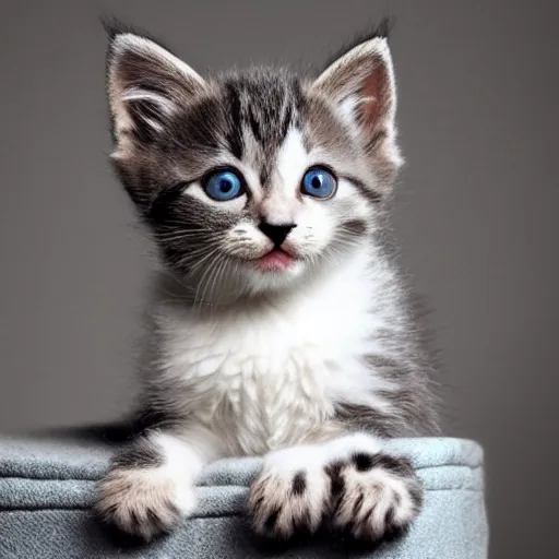 Image similar to a very masculine kitten