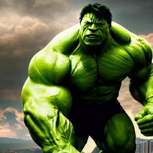 Image similar to dwayne johnson as incredible hulk, marvel cinematic universe, mcu, 8 k, raw, unedited, symmetrical balance, in - frame,