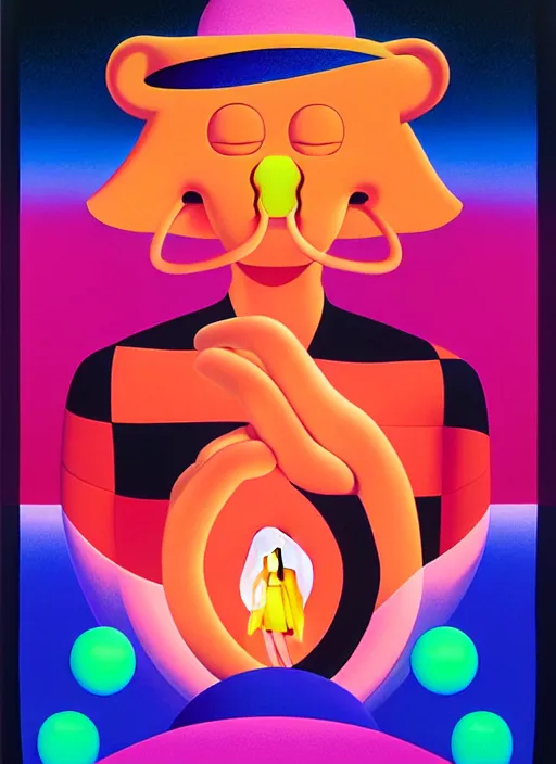 Image similar to witch by shusei nagaoka, kaws, david rudnick, airbrush on canvas, pastell colours, cell shaded, 8 k,