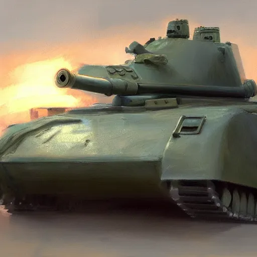 Image similar to book in the shape of a tank, oil painting, artstation, dramatic lighting,, beautiful