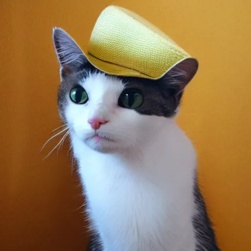Prompt: cat with a hat