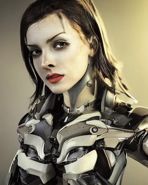 Prompt: fine art portrait head shot minimal angel geisha cyborg mech by ilm and bill sienkiewicz and emmanuel shiu, zaha hadid, simplified neo - futuristic tactical, posed feminine, studio, mamiya 6 5 mm photograph, iso 4 0 0, f / 5. 6, hyperrealism, studio lighting, high detail, sharp focus, trending artstation, cgsociety