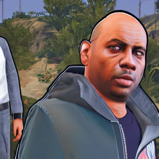 Prompt: borish Johnson, rishi sunak, liss trust in GTA V