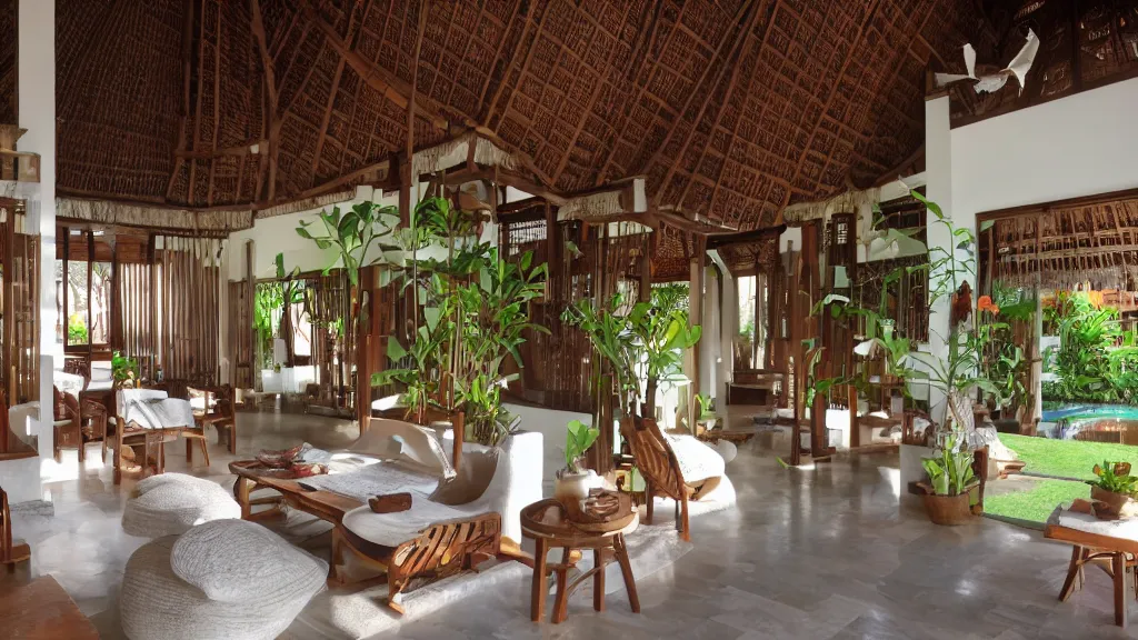 Image similar to bali interior indoor architecture